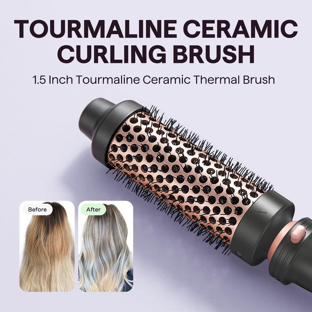 Wavytalk 0-5 inch curler wand, rose pink, for tight curls and definition.