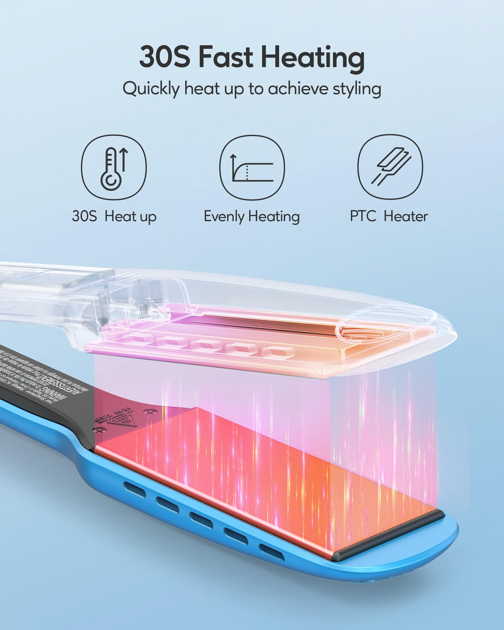Wavytalk 1.7-inch wide plates deliver fast straightening