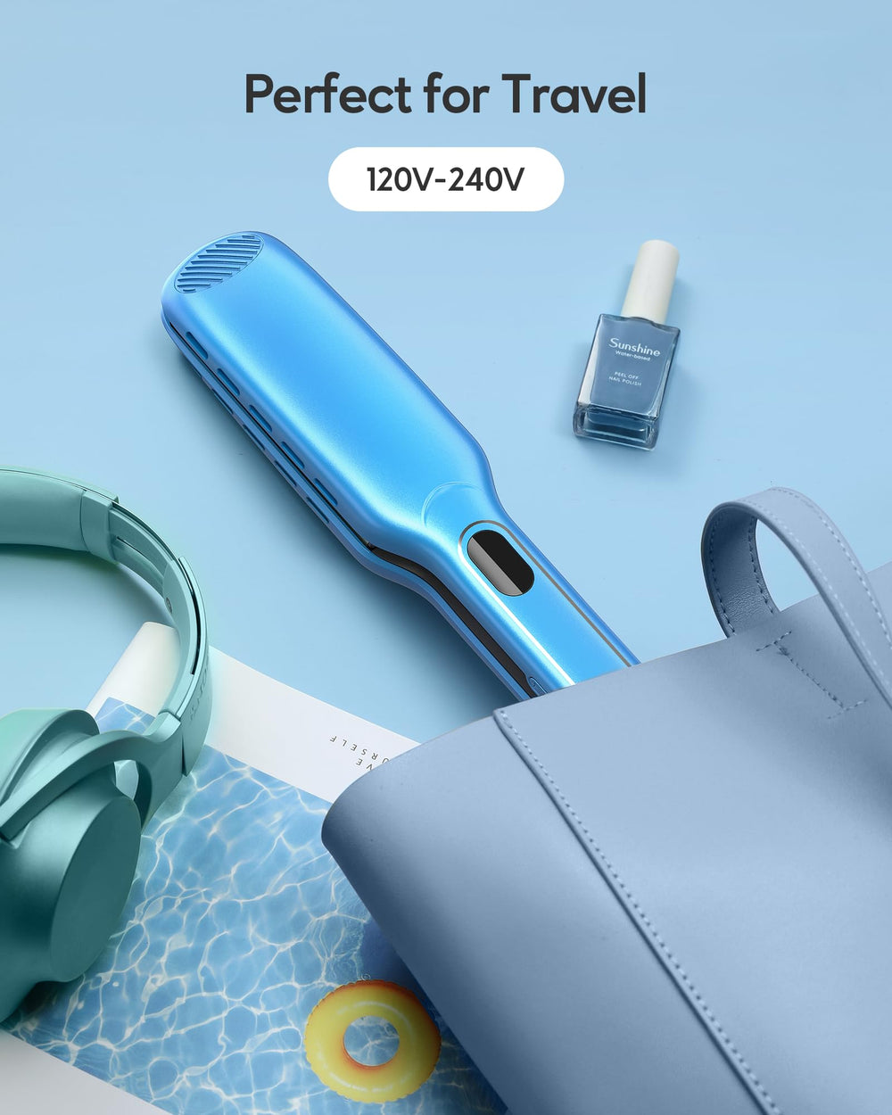 Wavytalk 360-degree swivel cord enhances maneuverability during styling
