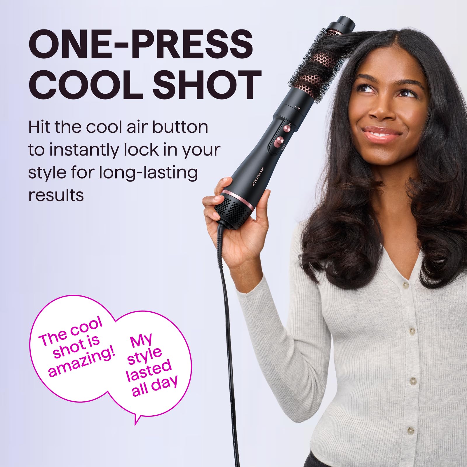 Wavytalk Air Sculpt 4-in-1 promotes healthier-looking hair with gentle heat