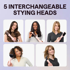 Wavytalk Air Sculpt paddle brush image for sleek straightened textures