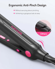 Wavytalk anti-pinch design handle keeps fingers safe during precise sections.