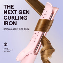 Wavytalk anti-scald design housing protects hands during styling sessions.