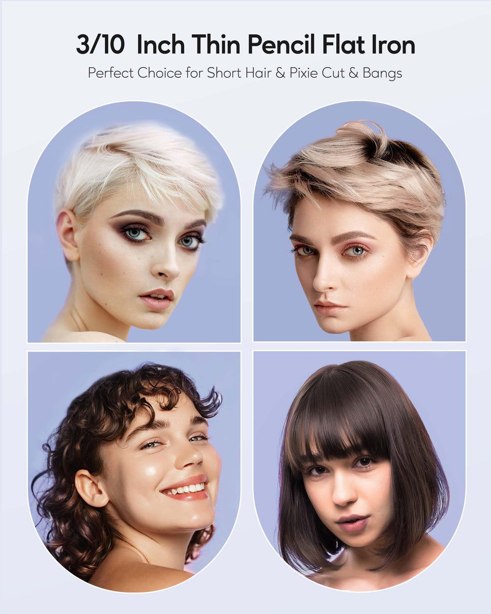 Wavytalk dual voltage for travel-ready styling on international trips.