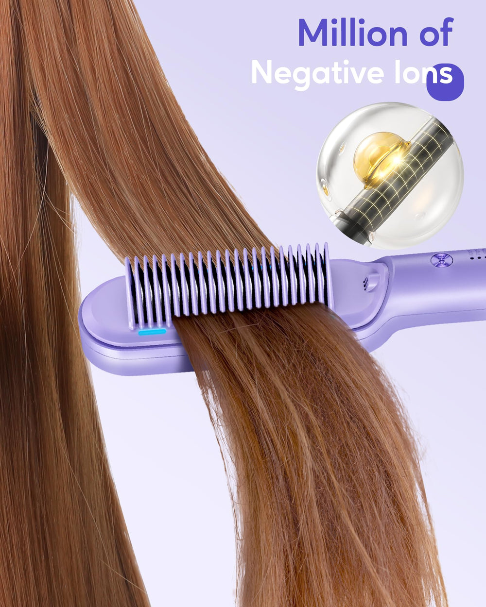 Wavytalk dual voltage travel image highlights versatile styling at home or abroad.