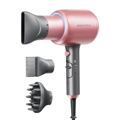 Wavytalk hair dryer rose gold first look highlights fast drying potential