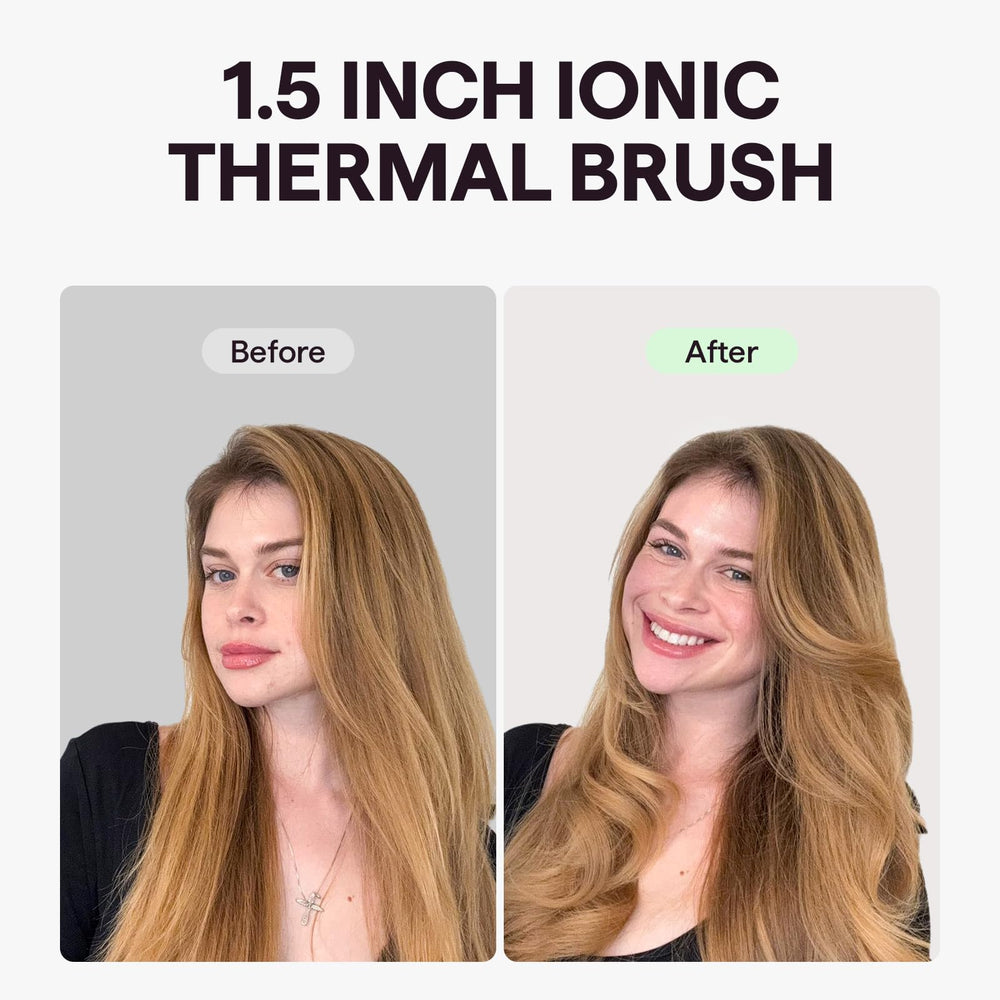 Wavytalk Heatwave Pro glossy blowout finish with frizz control