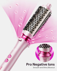 Wavytalk Heatwave Pro displays five temperature settings for precise styling