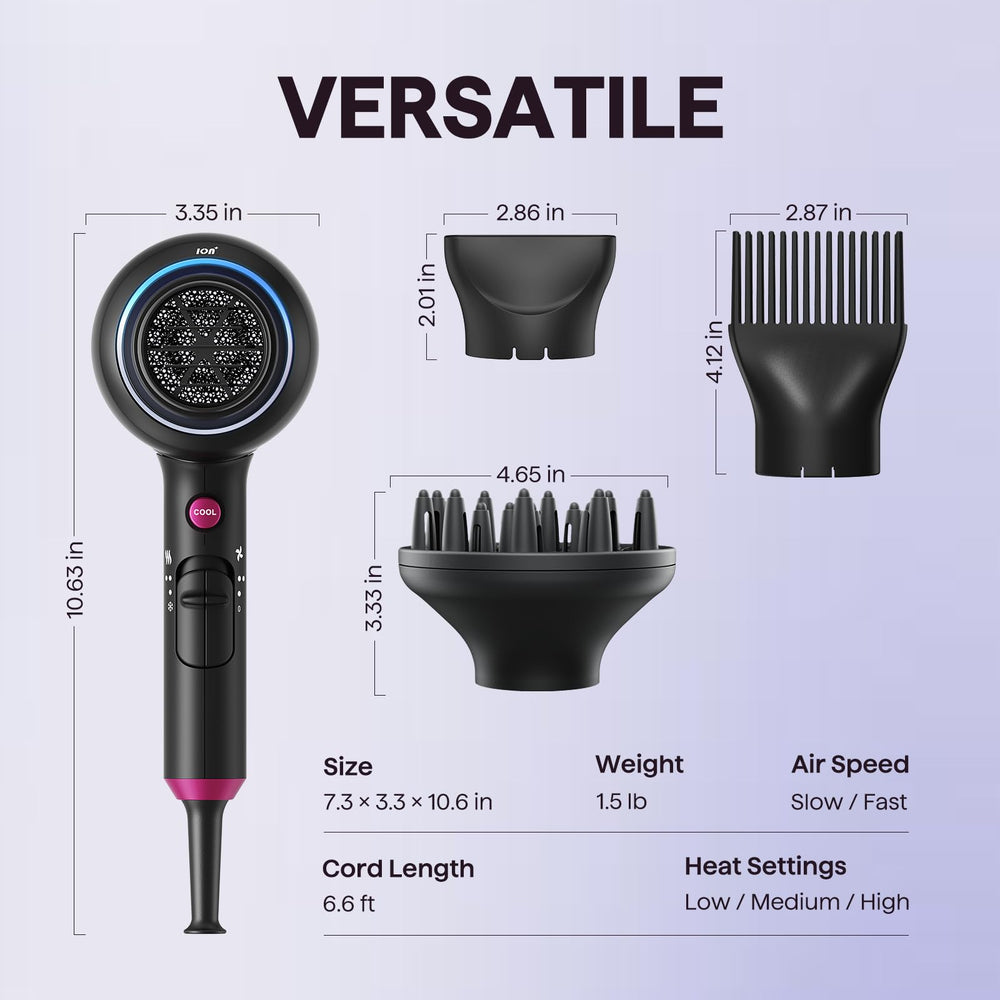 Wavytalk lightweight design and quiet operation boost morning routine comfort.