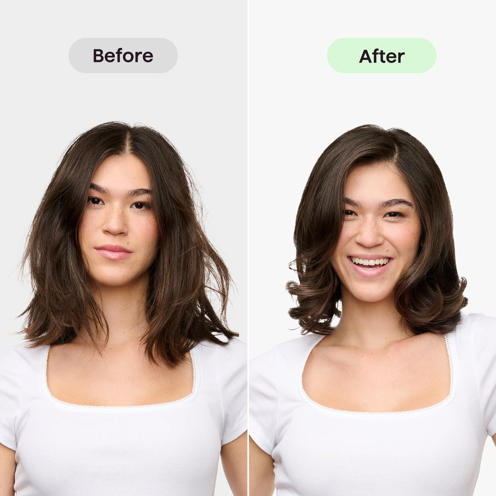 Wavytalk oval brush root-control helps lift and shape shorter styles.
