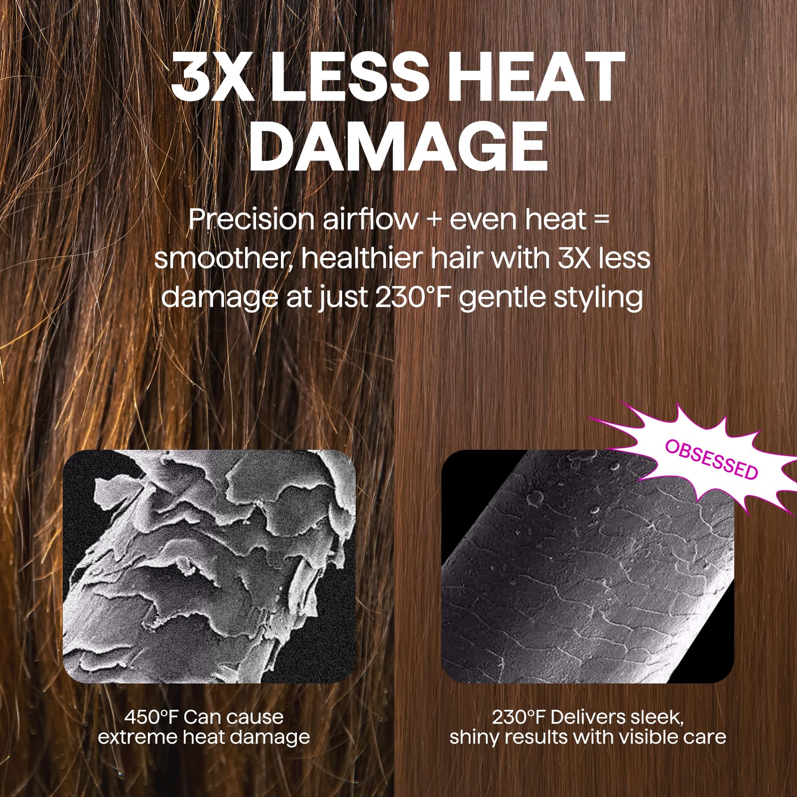 Wavytalk paddle brush pink provides smooth, frizz-controlled straight styles.