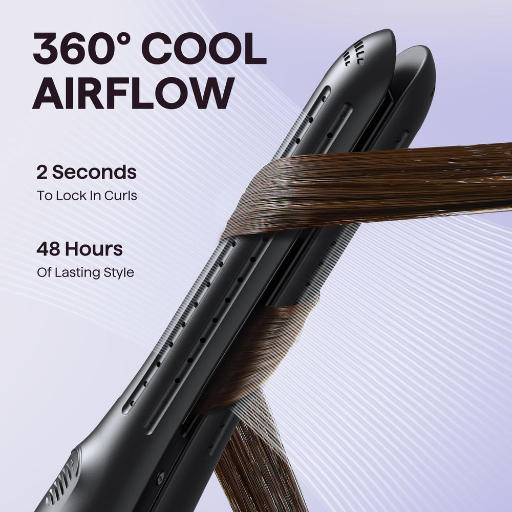 Wavytalk pencil flat iron 0.65-inch barrel detail for precise bangs and edges.