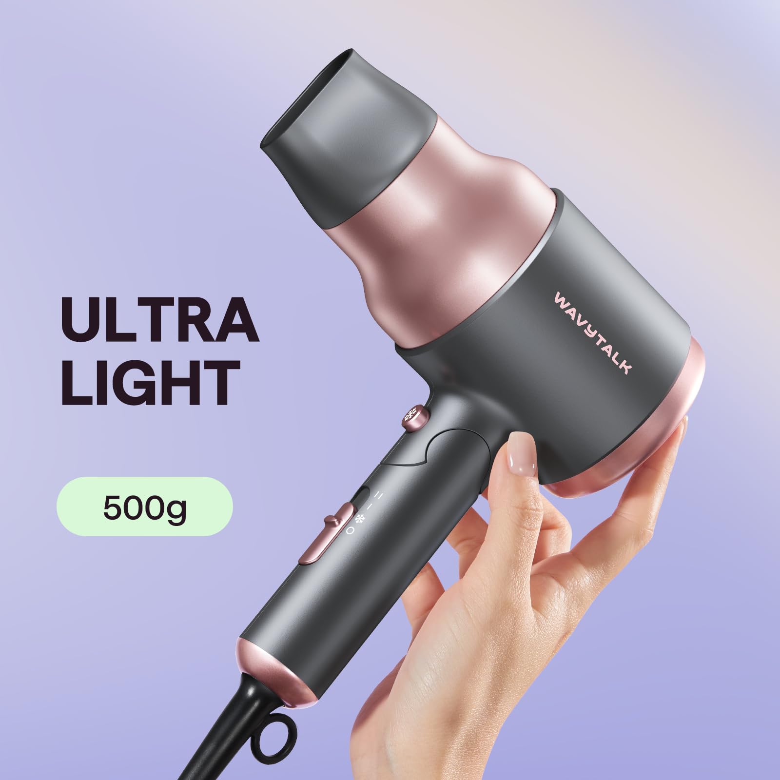 Wavytalk concentrator nozzle for precise, polished blowouts
