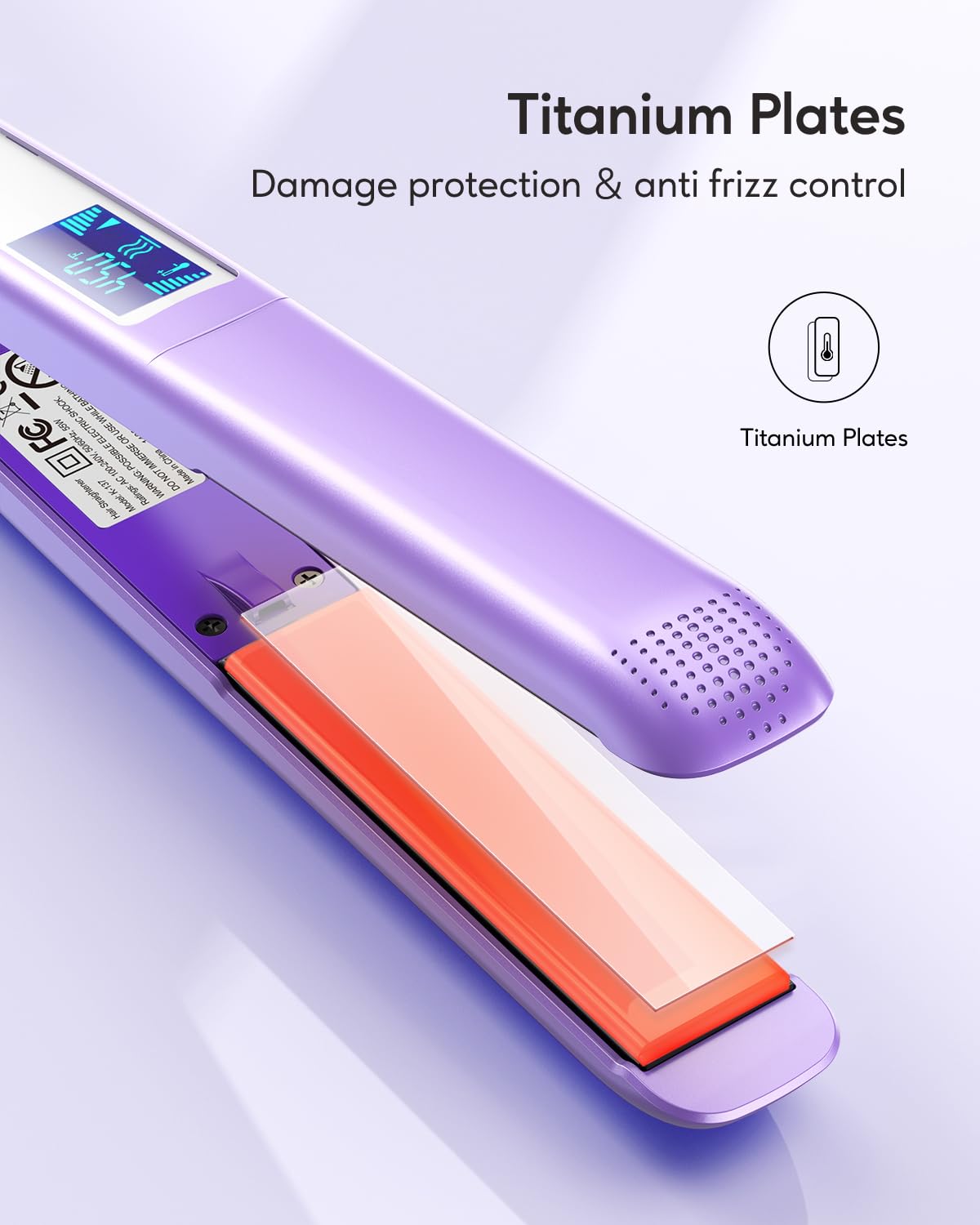 Wavytalk Pro purple finish image underscores stylish design for modern styling routines.