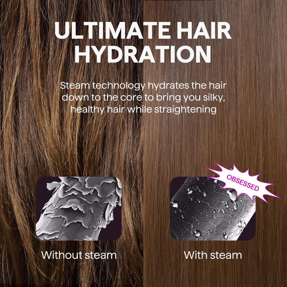 Wavytalk Steam Sesh compact pink design suits home routines and travel.