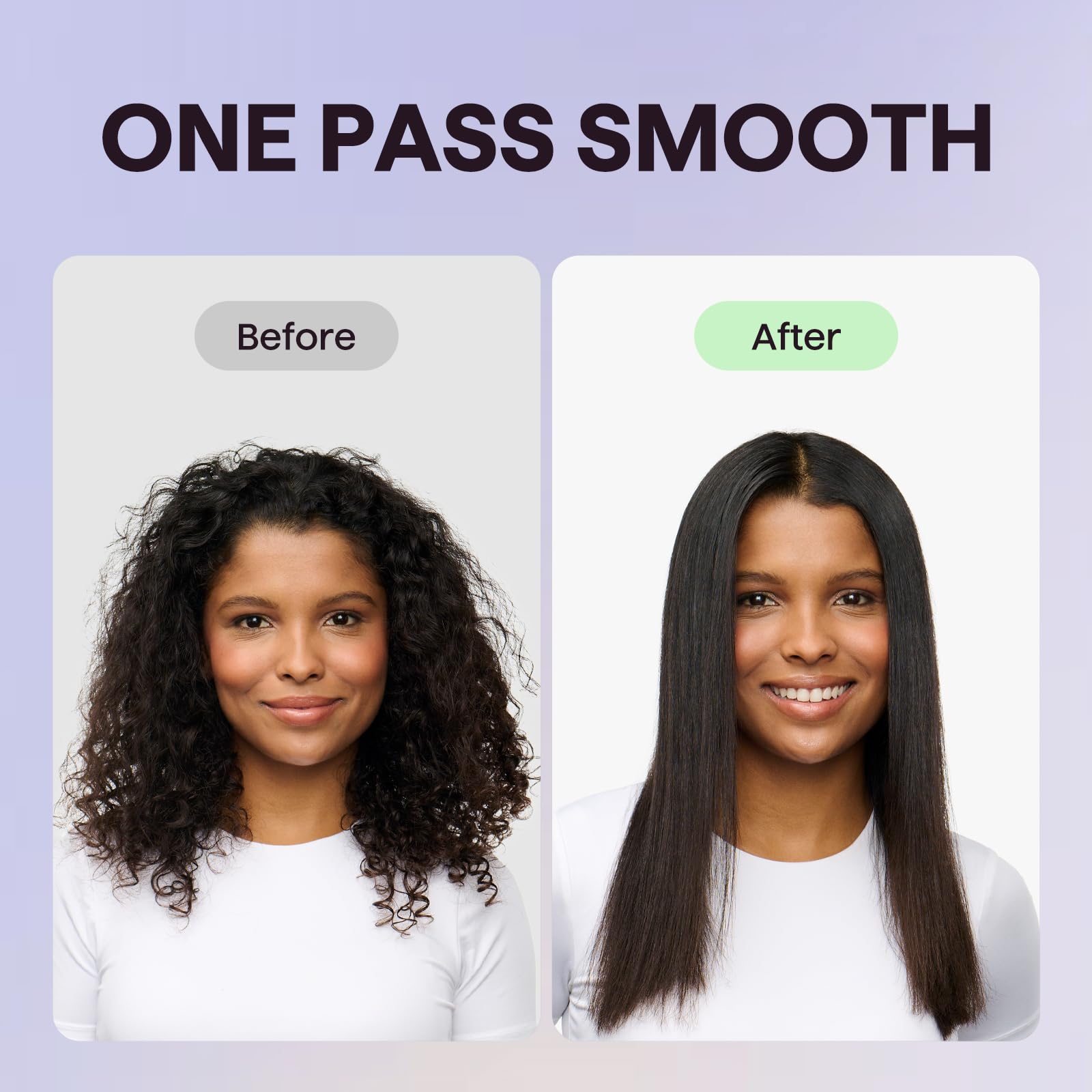 Wavytalk Steam Sesh detachable comb attachment enables gentler detangling during styling.