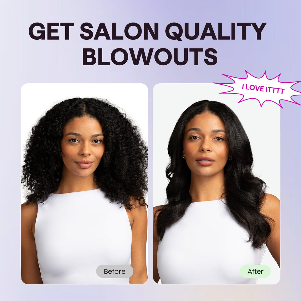 Wavytalk temperature settings 330, 370, 410°F tailor heat for all hair types.
