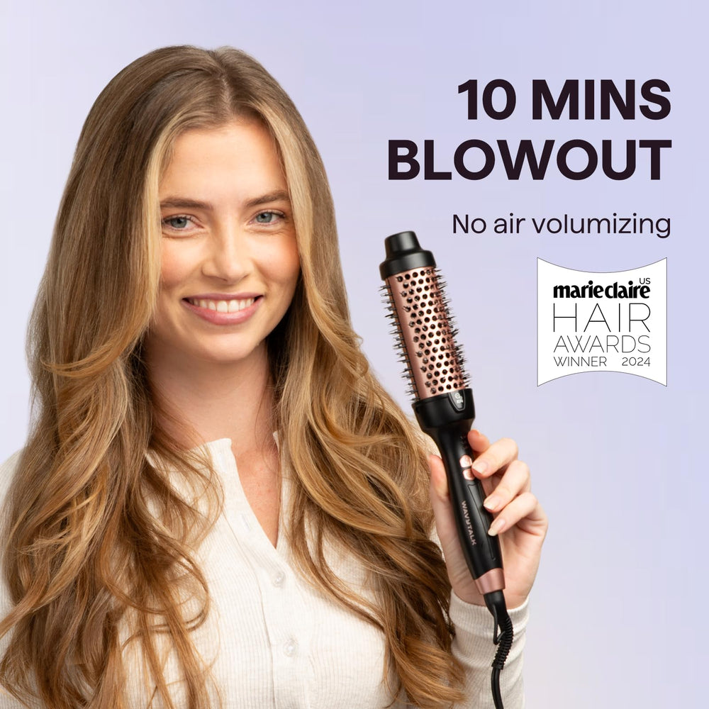 Wavytalk three heat settings for fine to thick hair styling