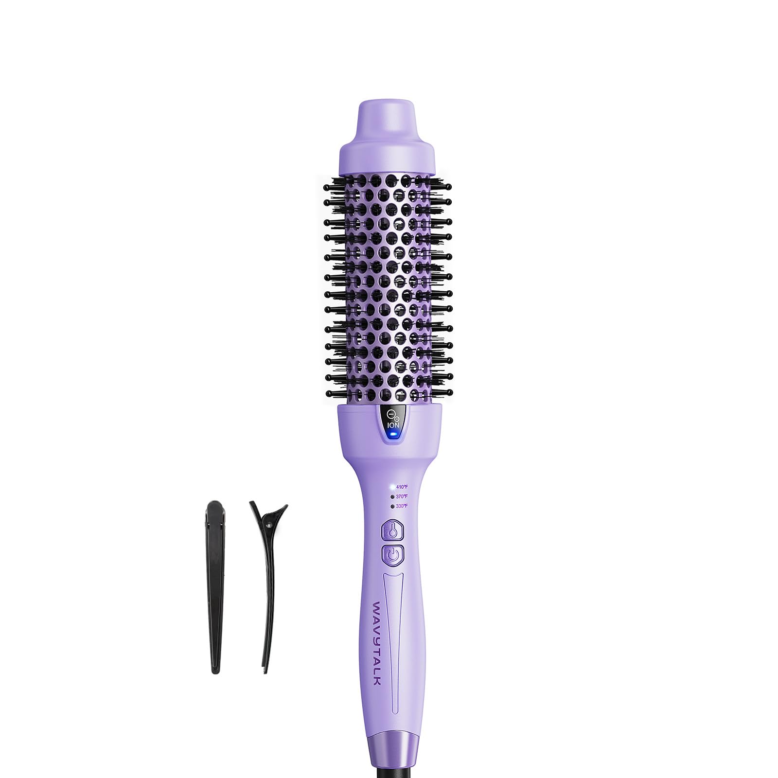 Wavytalk Thermal Brush with 1.5-inch barrel delivers salon-like blowouts at home.