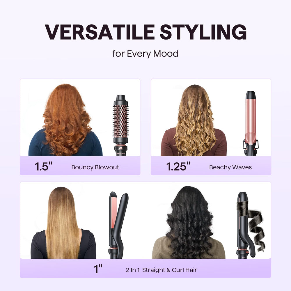 Wavytalk thermal brush 1.5-inch image illustrating extended bristles for gentle grip.