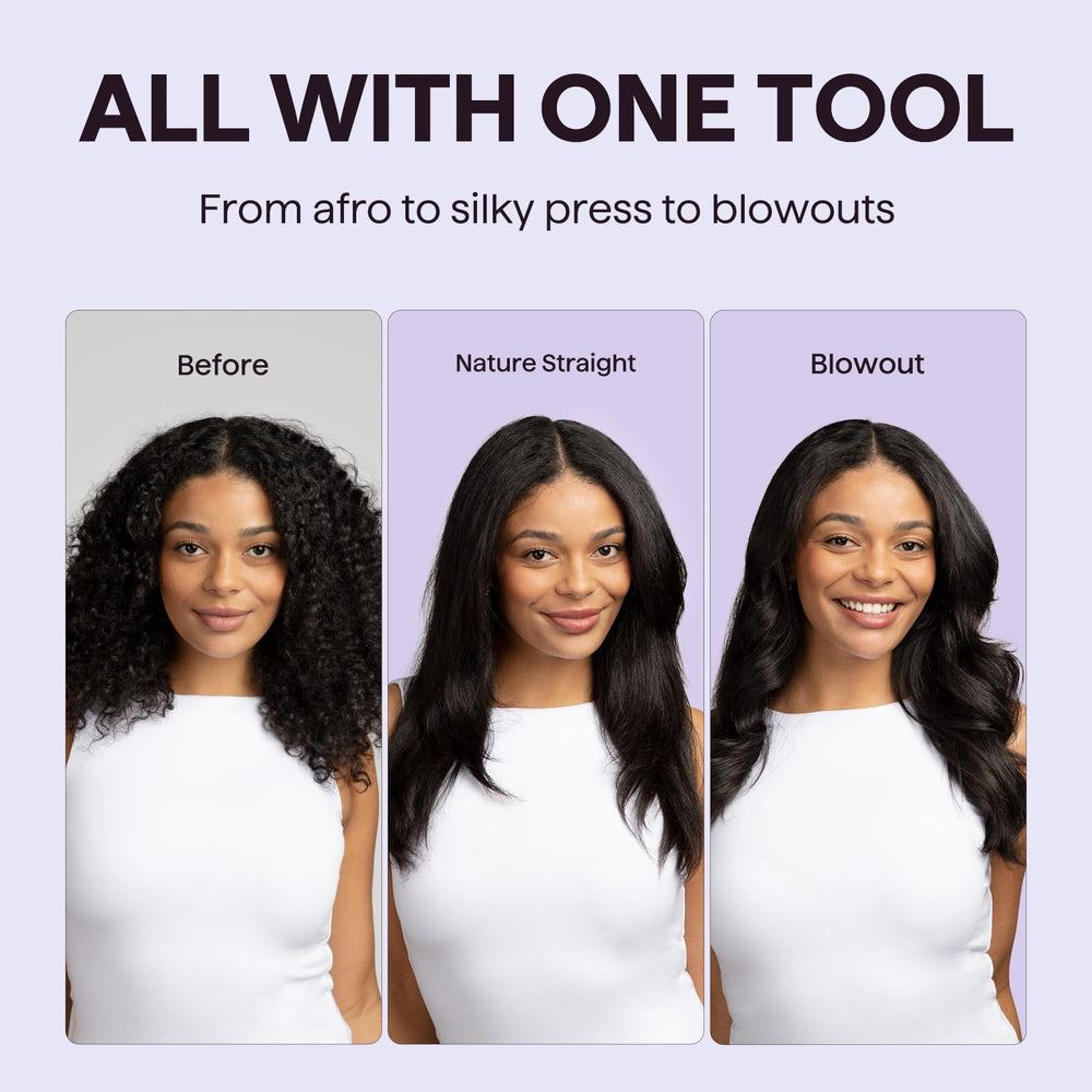 Wavytalk Thermal Brush dual voltage for worldwide styling convenience.