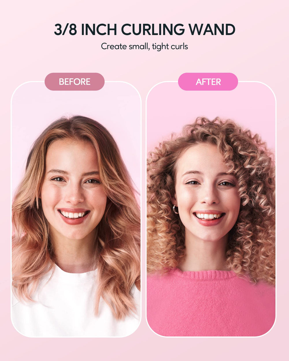 Wavytalk travel-ready dual voltage curling wand for journeys
