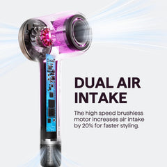 Wavytalk Turblow Pro magnetic-attachments enable versatile switching