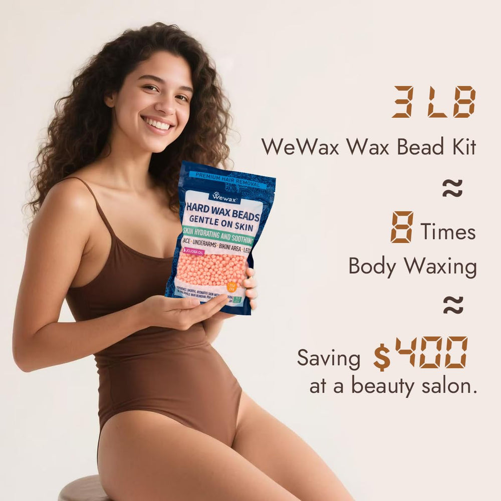 Wax Bear home-wax-warmer setup enables salon-like results