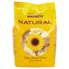 Wax Necessities hard wax beads natural scoop highlights precise, controlled hair removal.