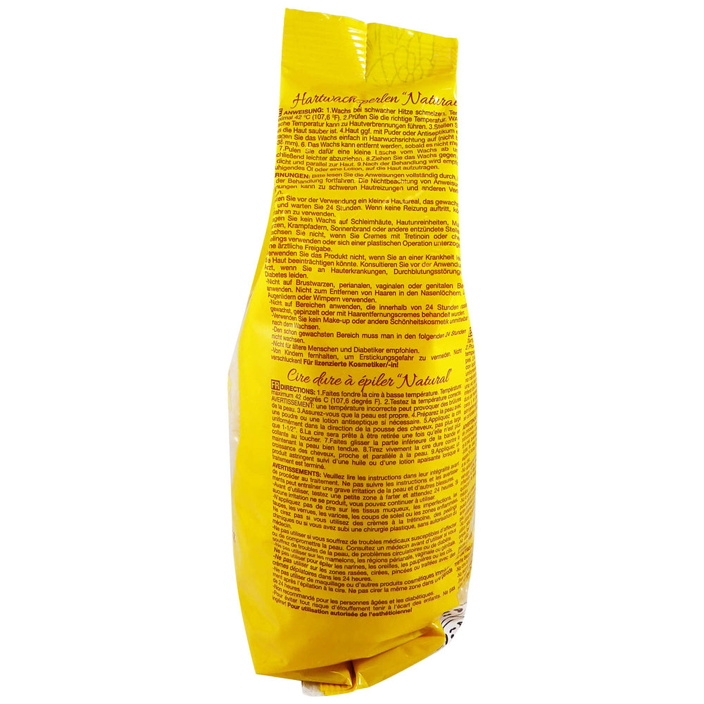 Wax Necessities hard wax beads natural sensitive zones offers skin-friendly formula.