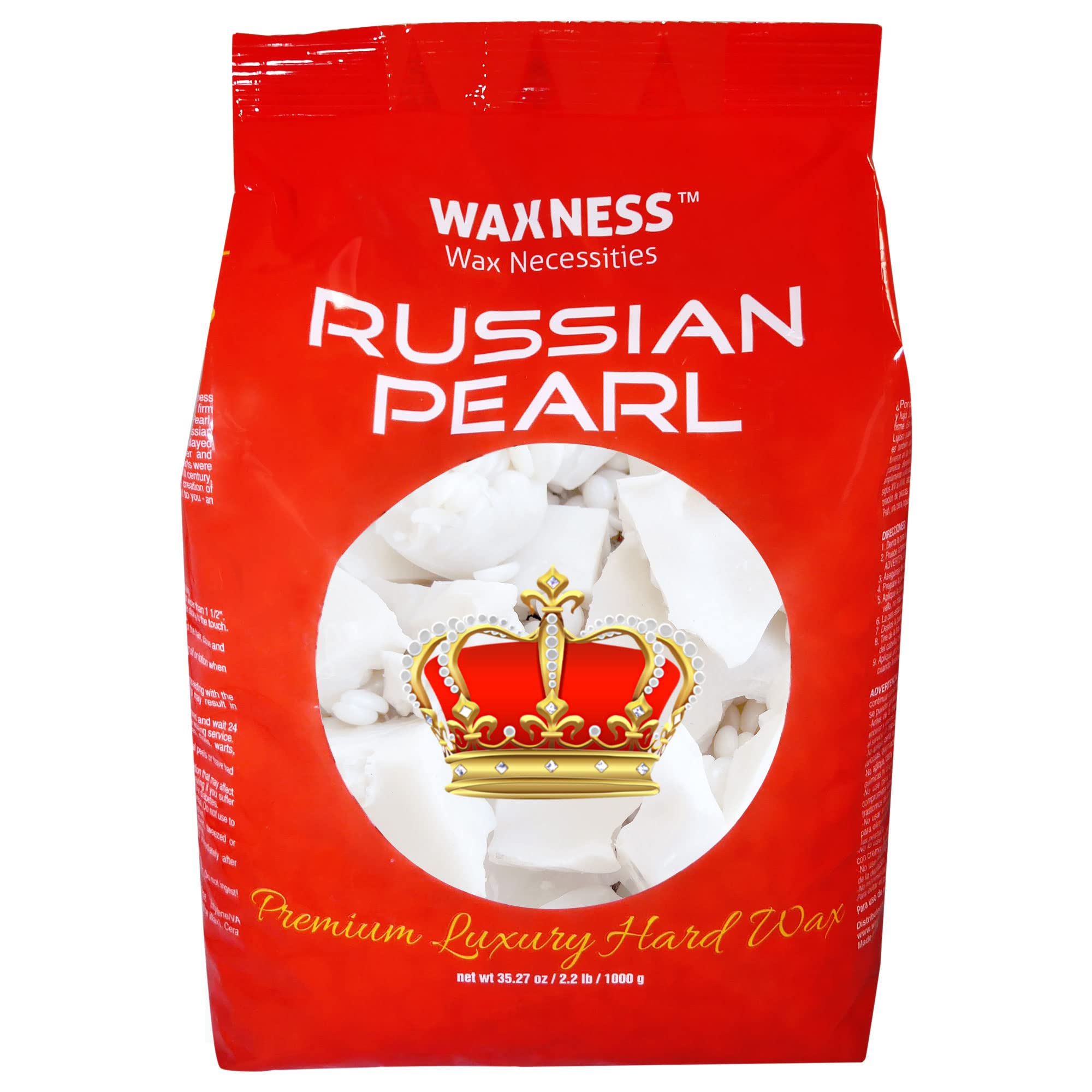 Wax Necessities premium polymer blend 2.2 lb for smooth results