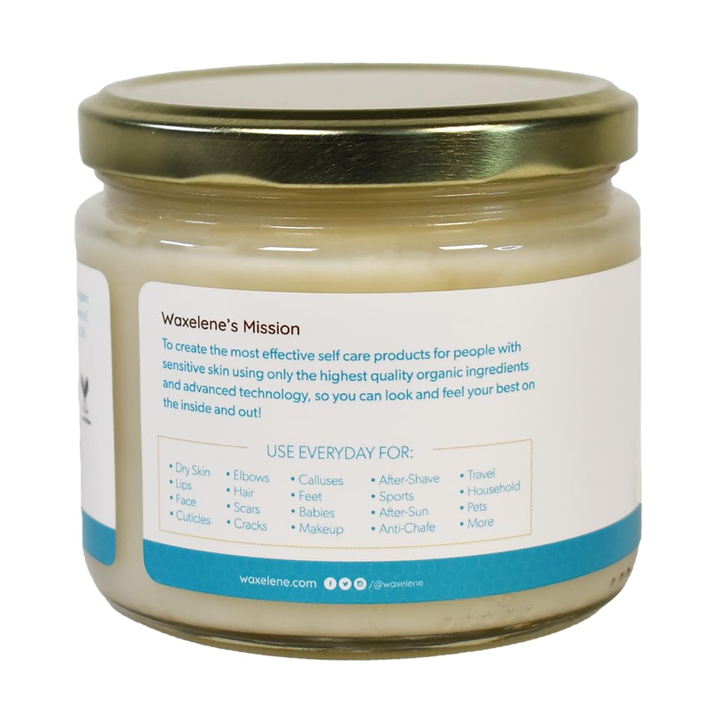 Waxelene Original Aerated Balm applied on arm to hydrate and soften skin.