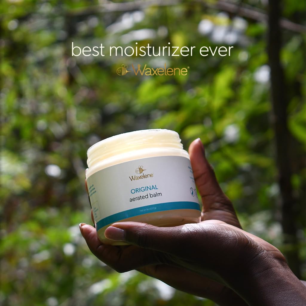 Waxelene Original Aerated Balm for dry skin hydration and comfort.