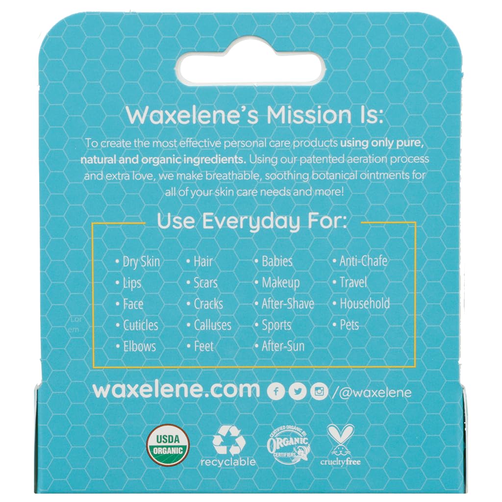 Waxelene Original Lip Tube apply lips demonstrates simple lip care and multi-skin use.