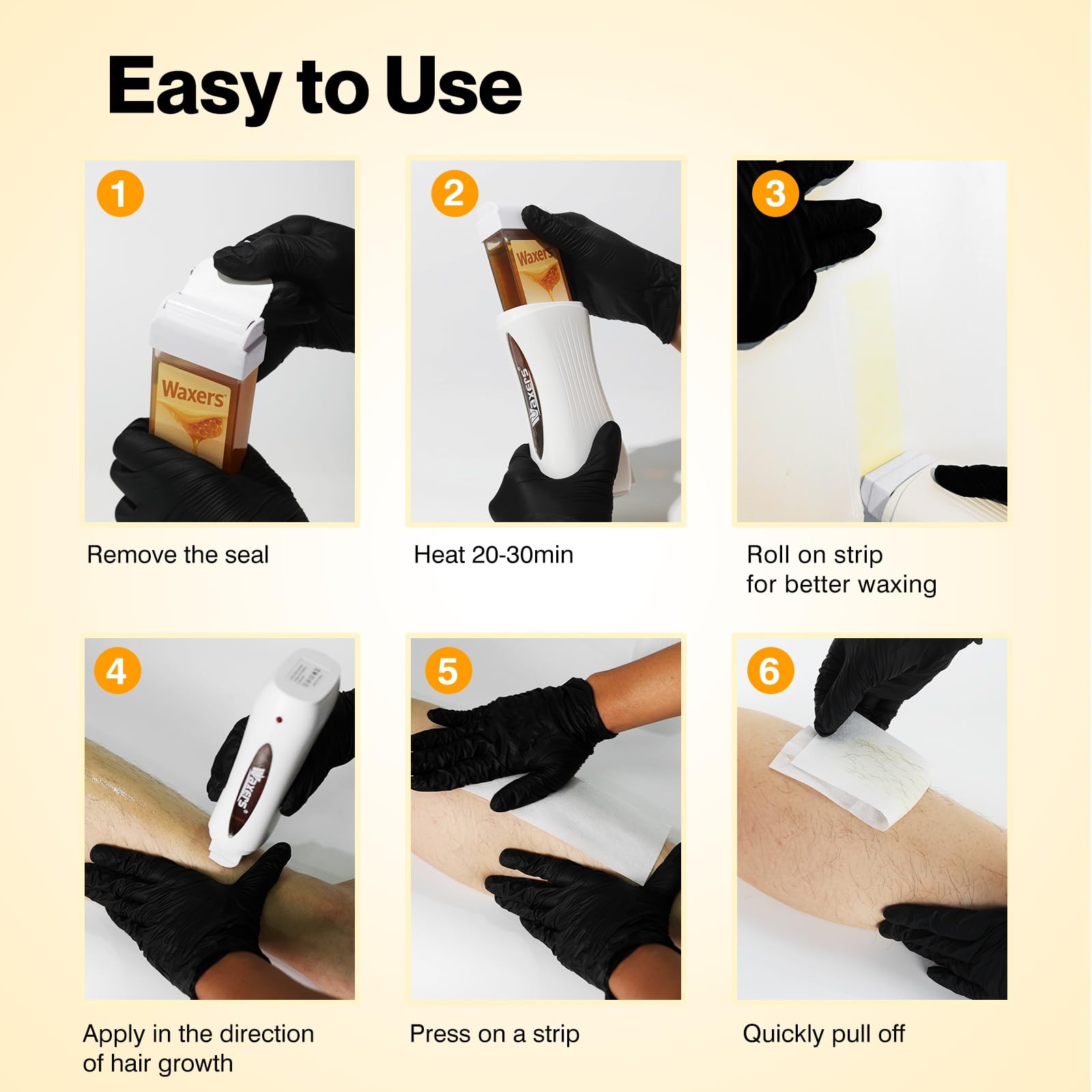 Waxers after-wax oil wipes to soothe skin post-treatment