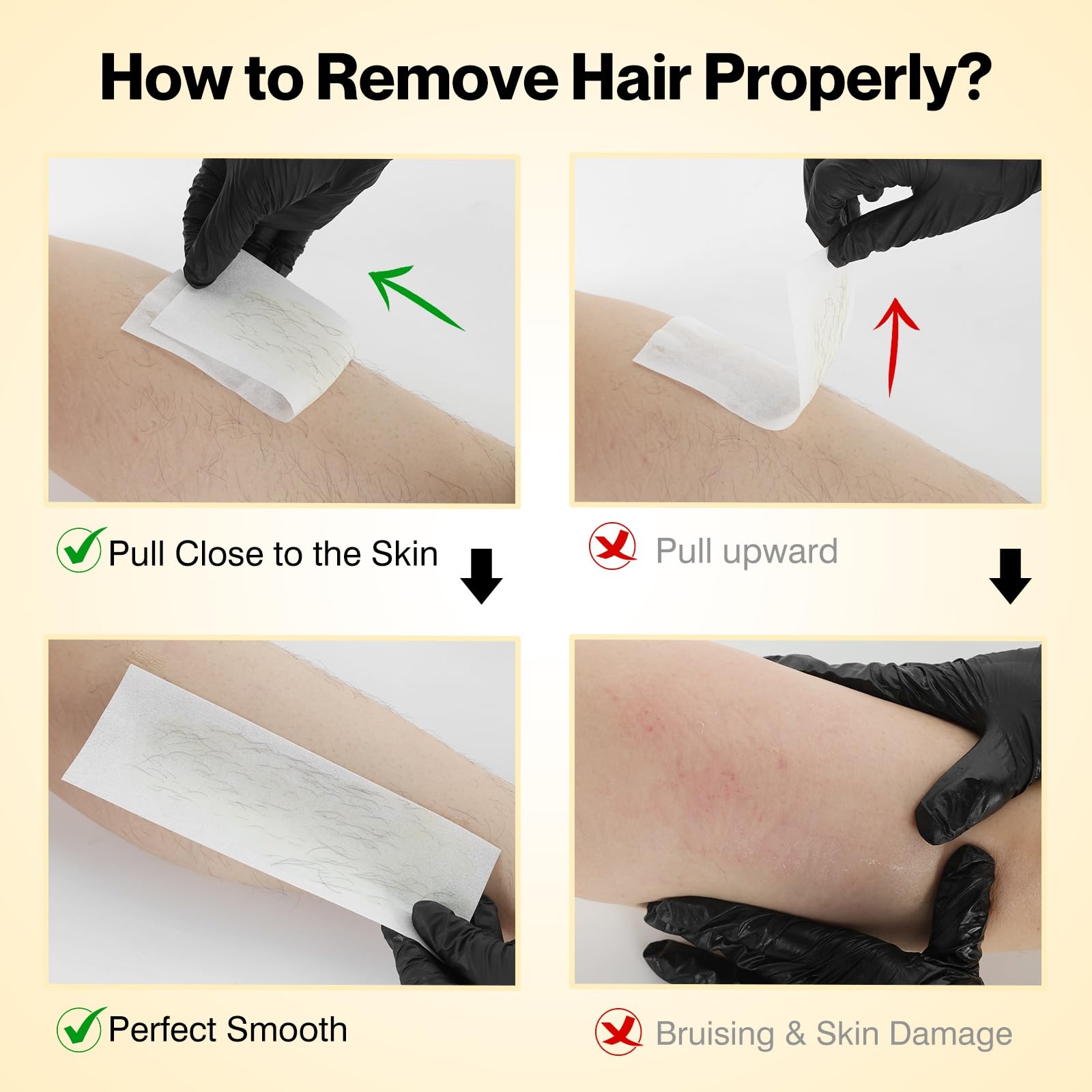 Waxers roll-on wax kit roller head provides fast, even coverage for efficient sessions