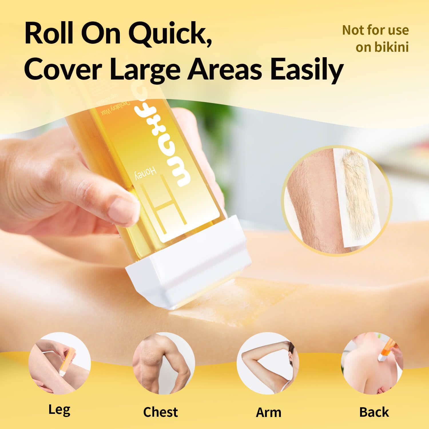 Waxfans clean oil bag demonstrates prep and post-wax cleanup convenience.