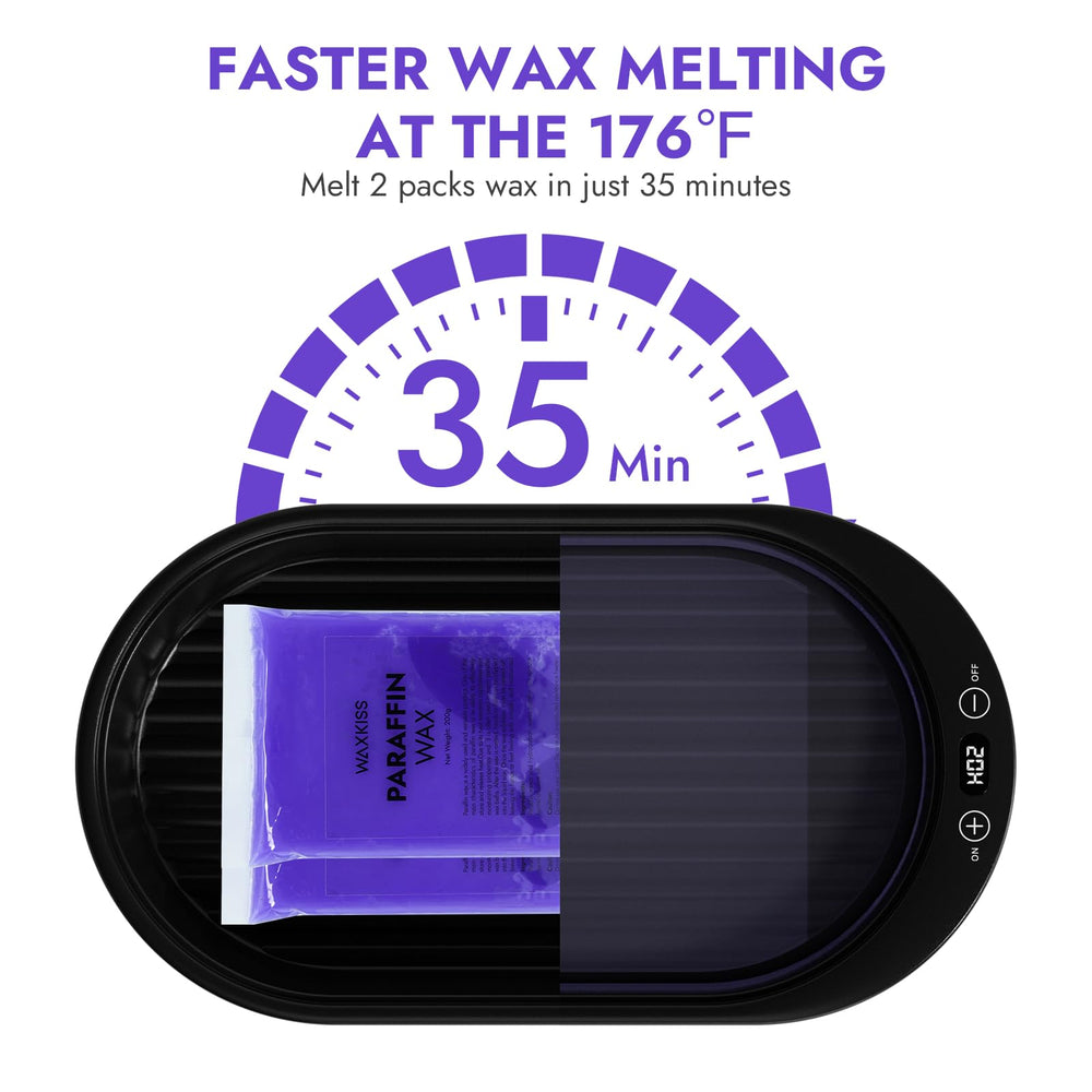 waxkiss machine made from fire-resistant PP material for durability.