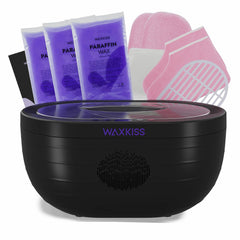 Waxkiss paraffin machine for hands and feet delivers soothing at-home spa sessions.