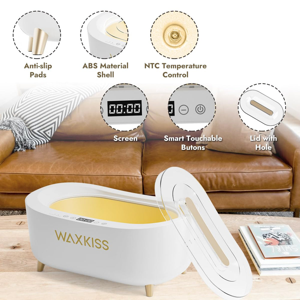 Waxkiss professional spa innovation design highlighting sleek, durable equipment.