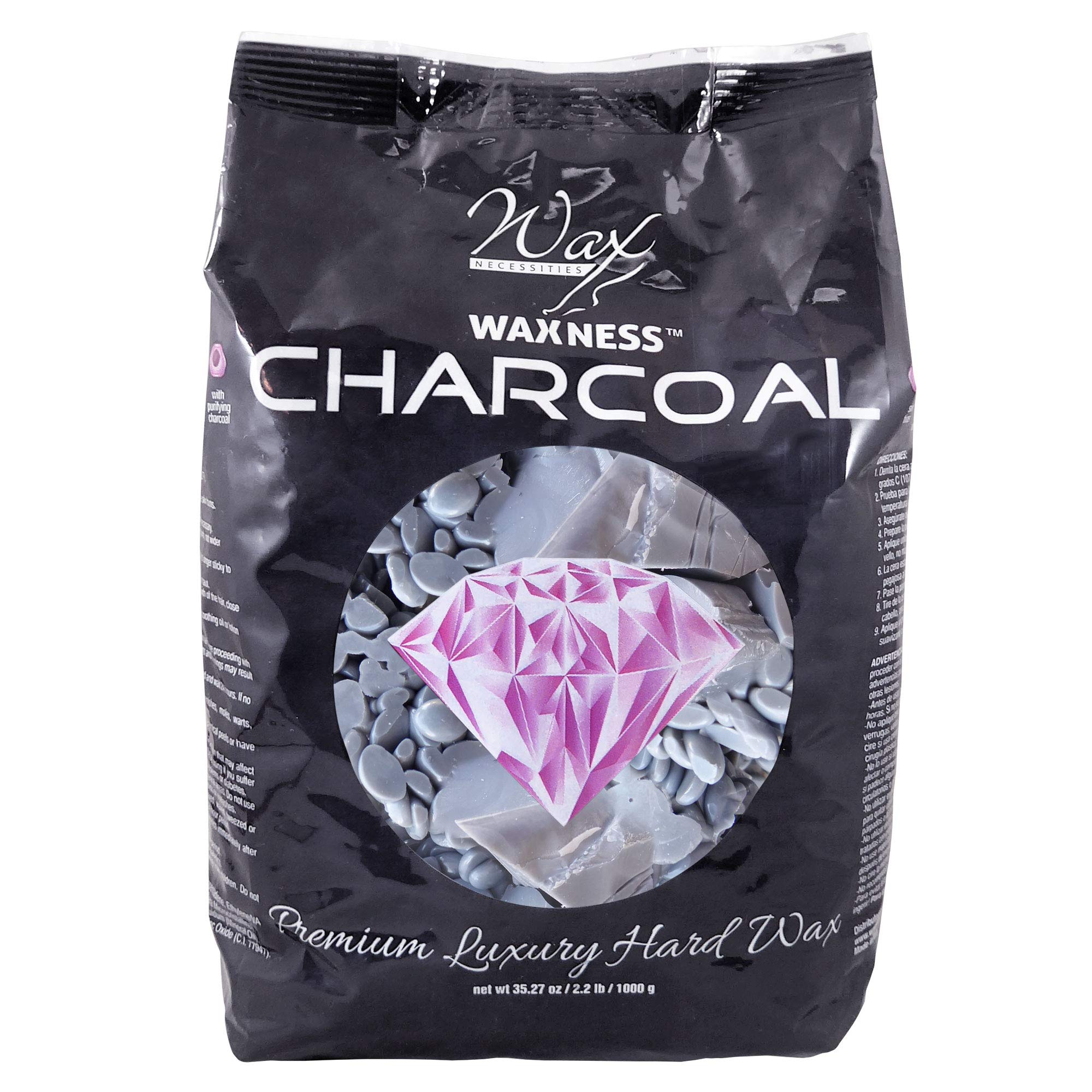 Wax Necessities polymer blend wax creamy texture for sensitive areas.