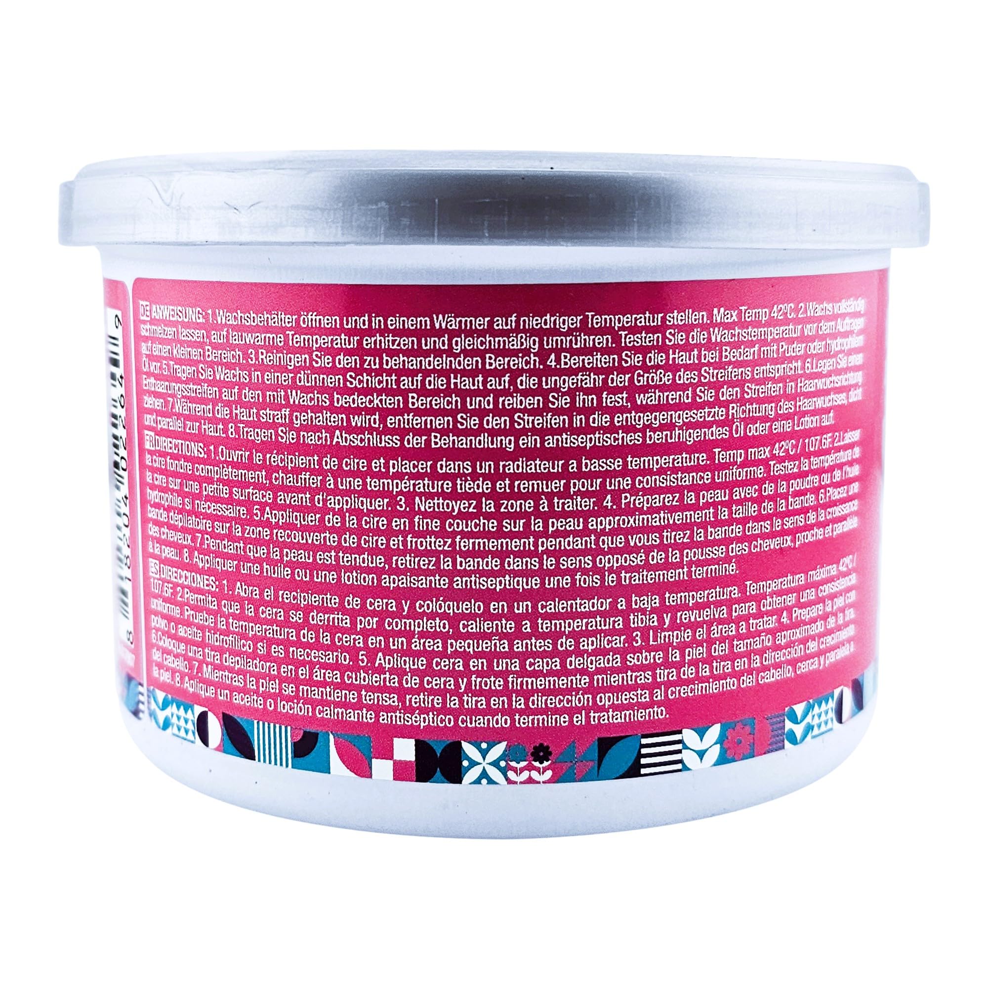 Waxness Sensi Clear application on skin demonstrates a smooth, thin layer prep.