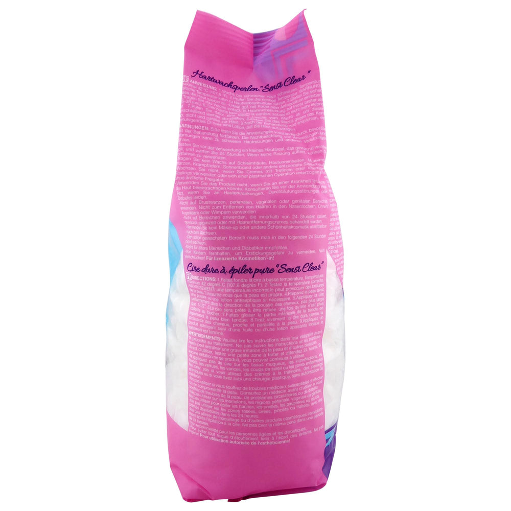 Waxness Sensi Clear Glass rosin-free formula shown for skin-friendly use.