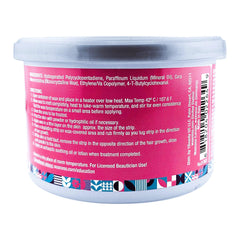 Waxness Sensi Clear wax melt in glass pot shows glass-like melt for sensitive skin.