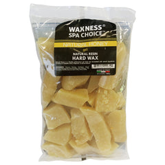 Waxness Spa Choice honey gel beads dispensing close-up, highlighting pre-melted convenience.