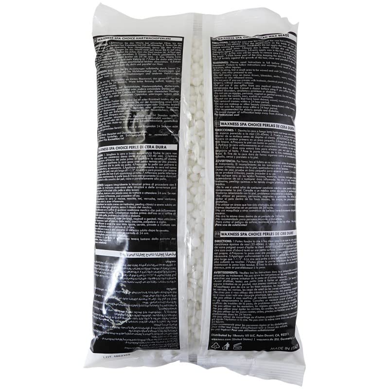 Waxness Spa Choice coconut wax application glide supports efficient multidirectional removal