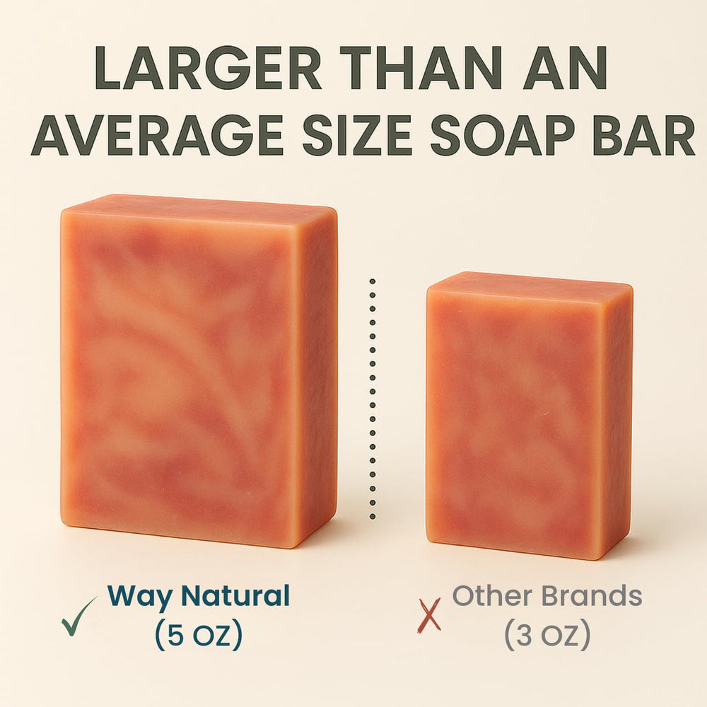 Way Natural ingredients close-up showing pure, ethical components.