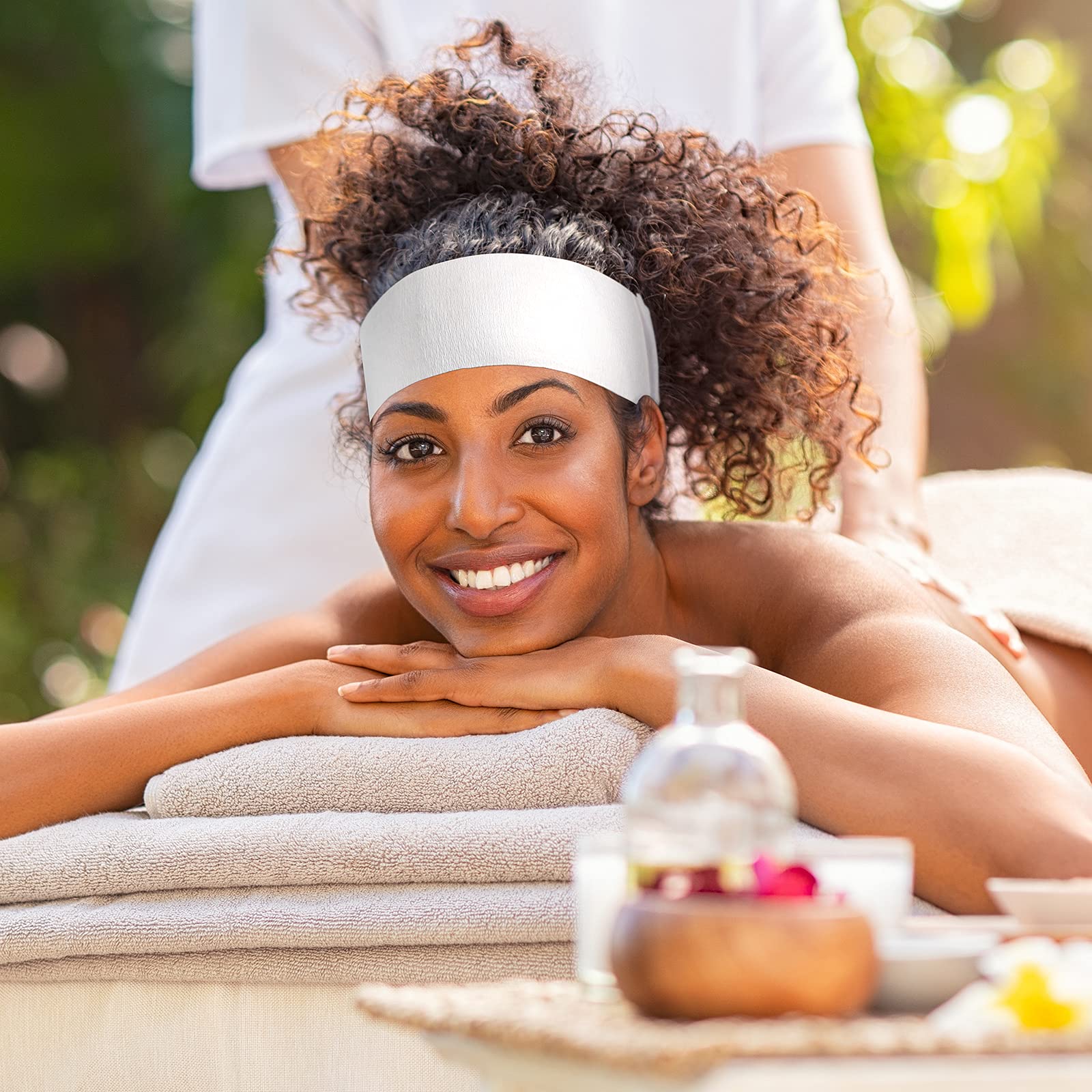 Waydress travel-friendly headbands kit, lightweight for spa and hotel use.