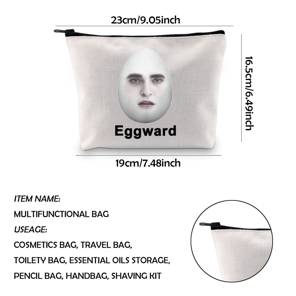WCGXKO Eggward zipper close-up showing sturdy gold zipper and durability.