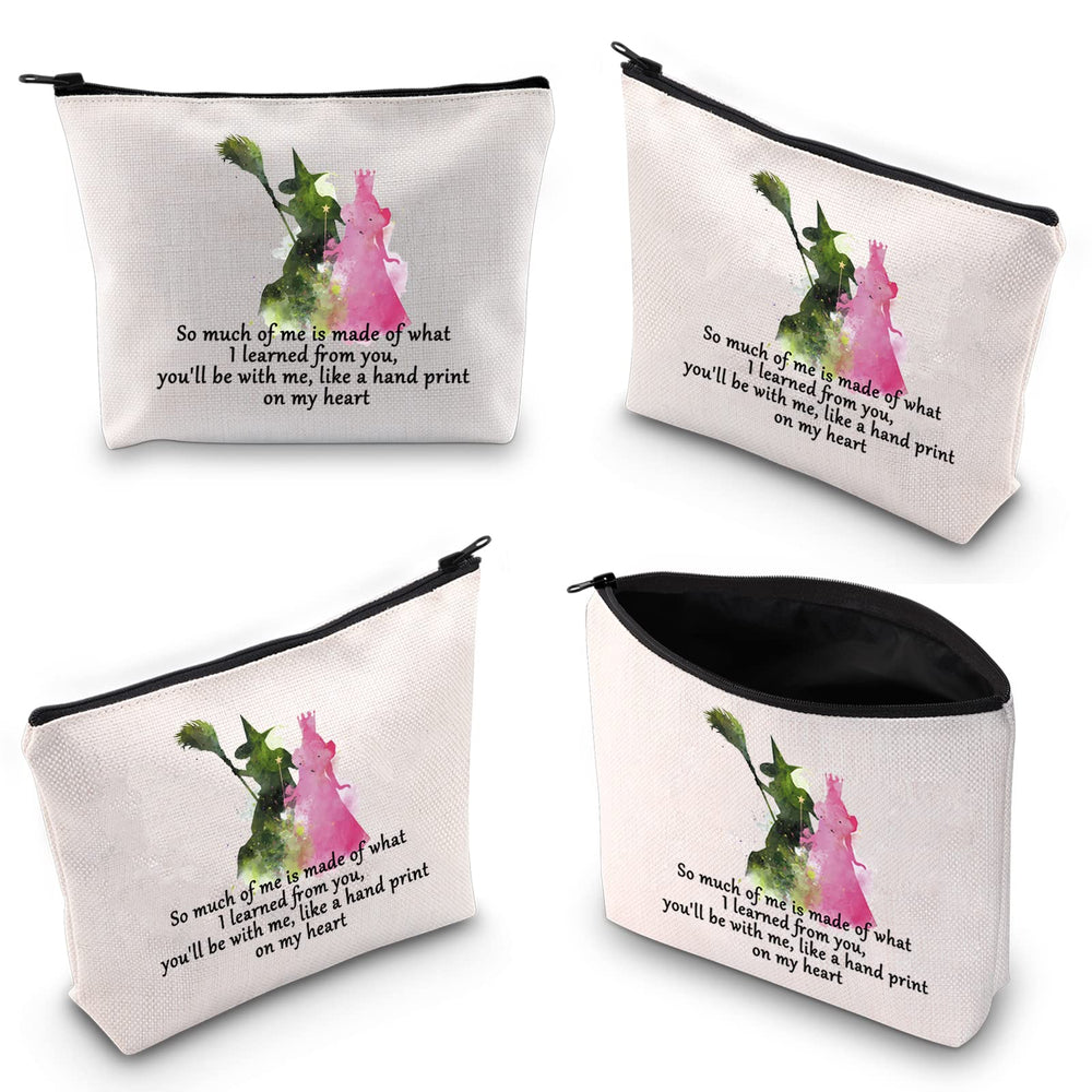 WCGXKO makeup bag size 10x7.2 inches ideal for daily essentials
